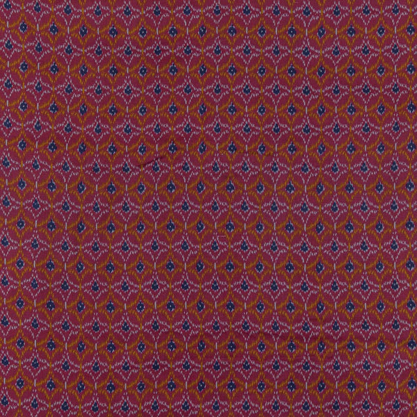 Cotton Flex Rani Pink Colour Ethnic Geometric Print 41 Inches Width Fa -  SourceItRight