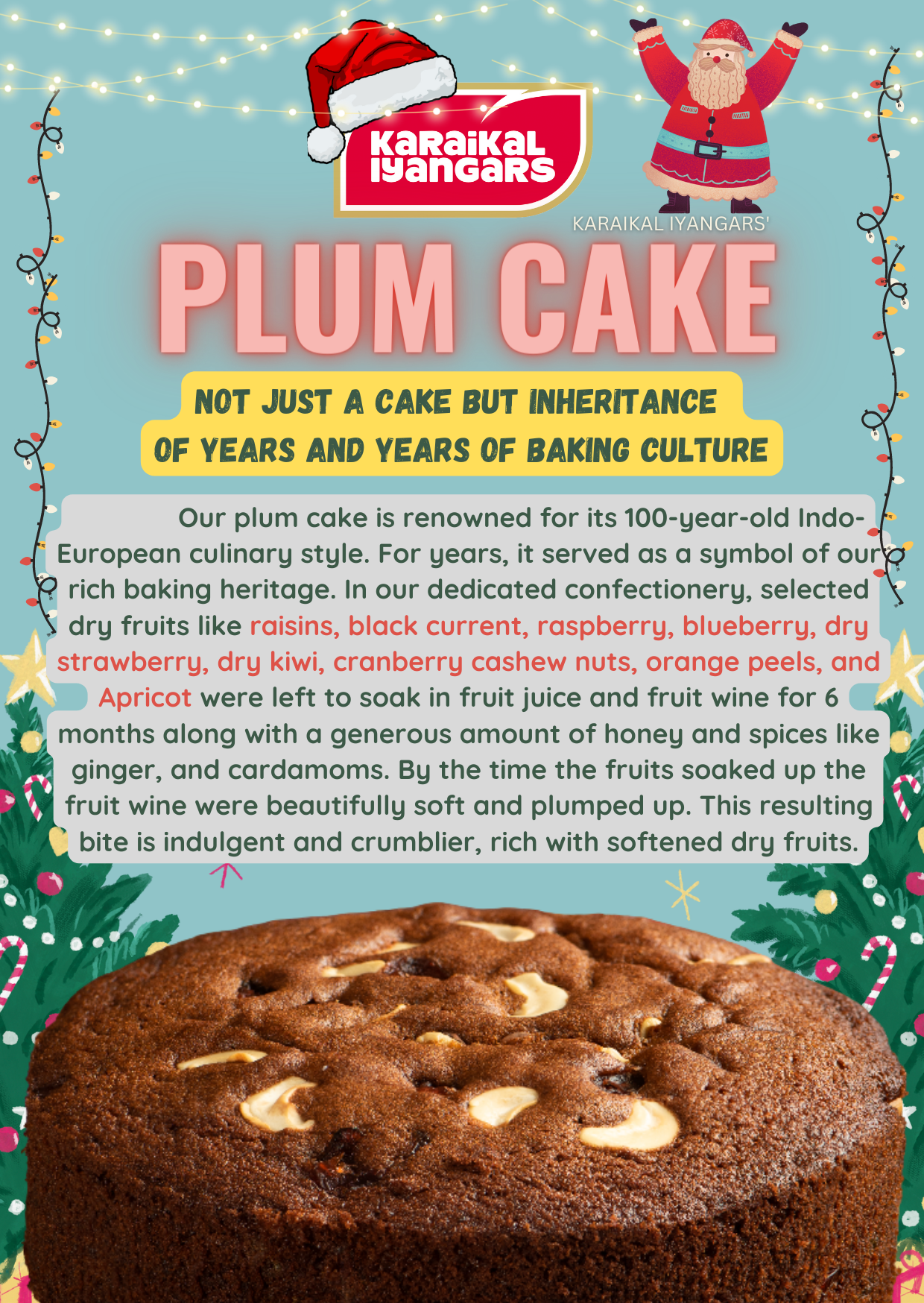 Plum Cakes Available at Deli Café Empires Paradeep | Deli cafe, Plum cake,  Deli