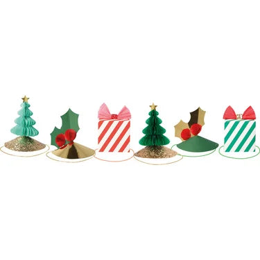 Reindeer Party Hats (Set of 6) - Little Color Company