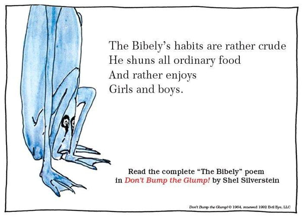 The Bibley poem by Shel Silverstein