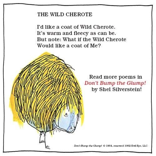 The Wile Cherote poem by Shel Silverstein