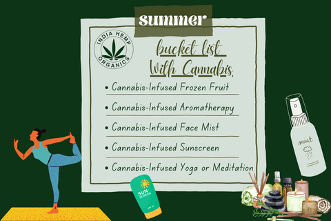 Summer heat relief cannabis