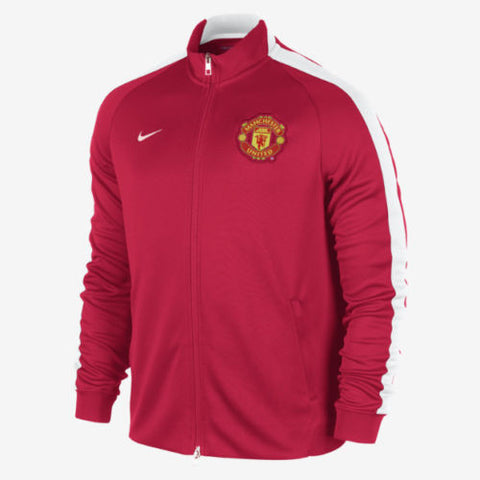 NIKE MANCHESTER UNITED AUTHENTIC N98 JACKET Red White –
