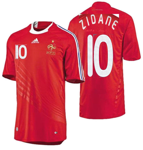 zinedine zidane france jersey