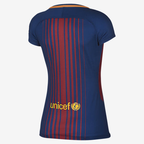 NIKE FC BARCELONA WOMEN'S HOME JERSEY 2017/18. – REALFOOTBALLUSA.NET