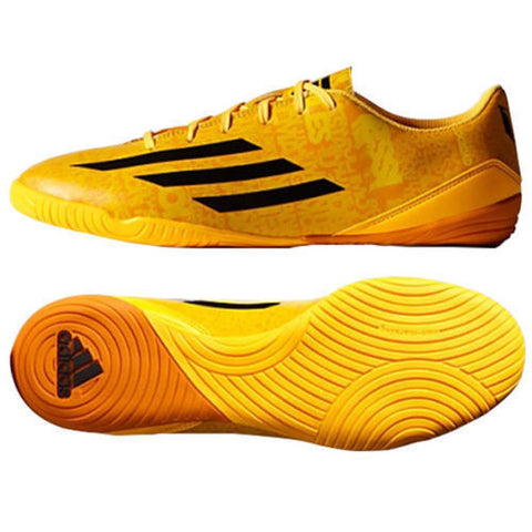 yellow adidas indoor soccer shoes