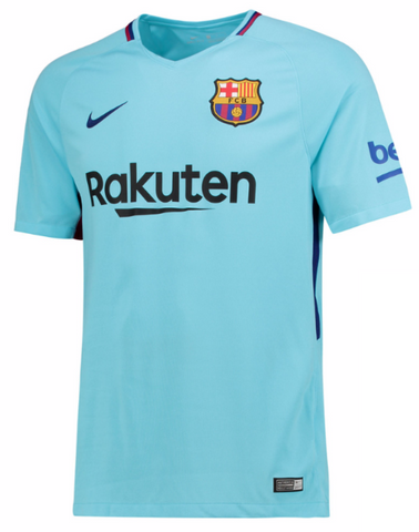 NIKE FC BARCELONA AWAY YOUTH JERSEY 2017/18. - REALFOOTBALLU