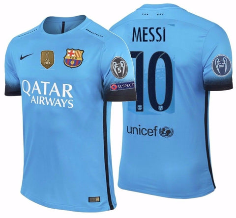 barca champions league jersey