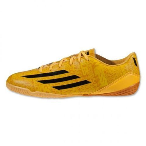 Adidas Messi F10 In Indoor Soccer Shoes Futsal Solar Gold Black Black Realfootballusa Net