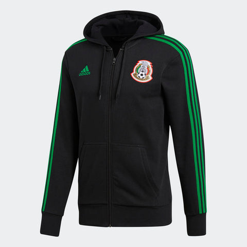 ADIDAS MEXICO 3-STRIPES FULL ZIP HOODIE 