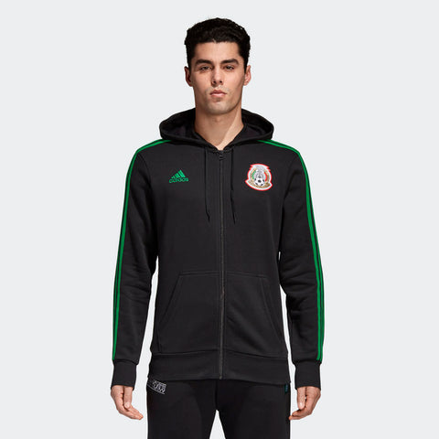 ADIDAS MEXICO 3-STRIPES FULL ZIP HOODIE FIFA WORLD CUP 2018 ...