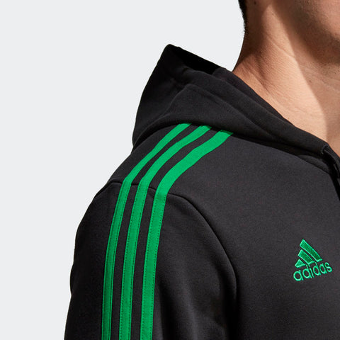 adidas green and black hoodie