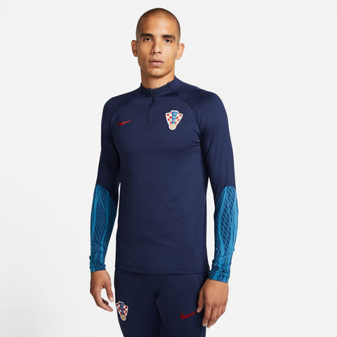 Luka Modric Croatia National Team Nike 2022/23 Away Breathe Stadium Replica  Player Long Sleeve Jersey - Navy