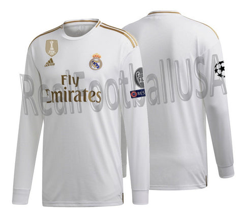 real madrid champions league jersey