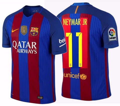 neymar authentic jersey