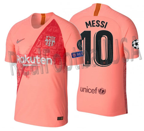 fc barcelona champions league jersey