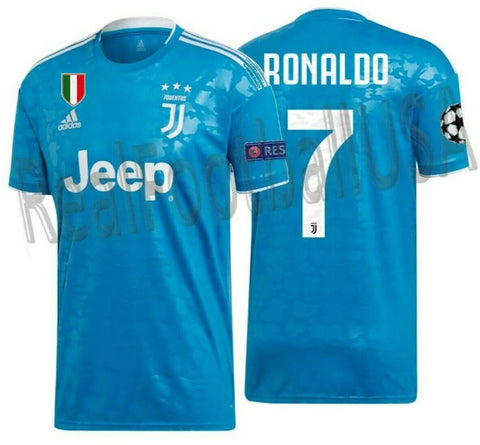 ronaldo juventus jersey champions league