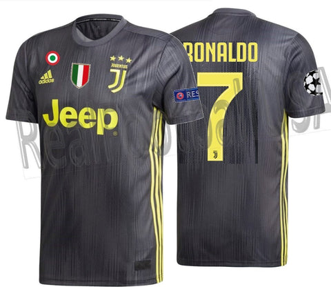 ronaldo champions league jersey