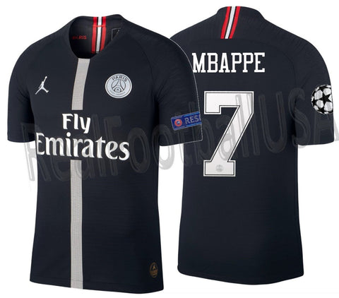 psg champions league jersey