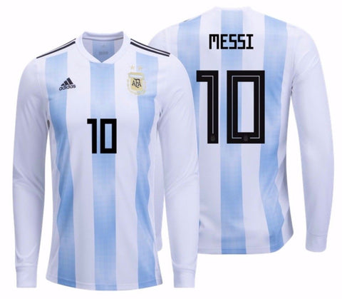 lionel messi long sleeve jersey
