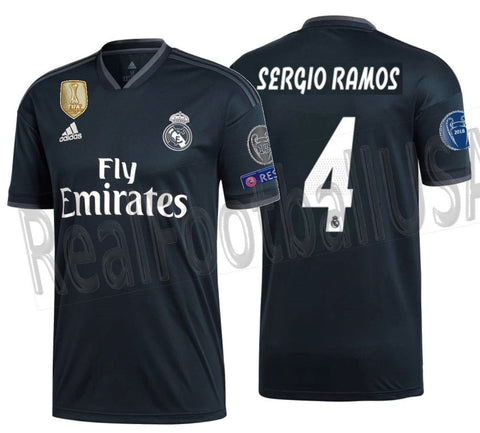 real madrid sergio ramos jersey