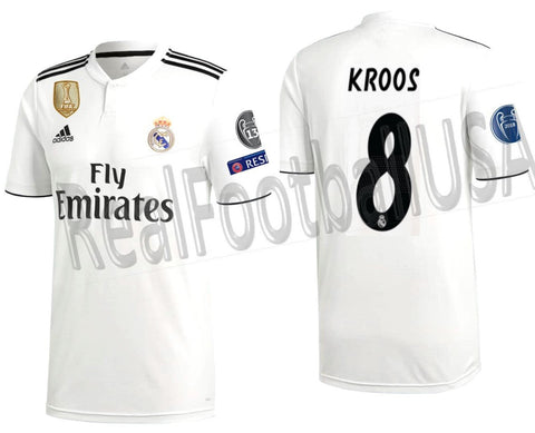 real madrid champions jersey