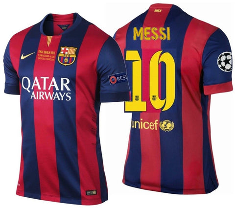 messi champions league jersey