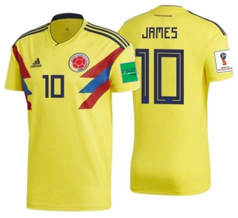 colombia 2018 world cup jersey