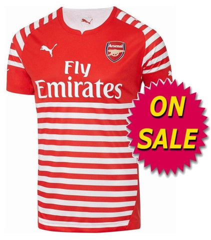 PUMA ARSENAL PRE MATCH JERSEY ON SALE 