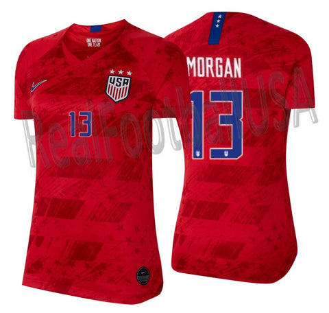 uswnt alex morgan jersey