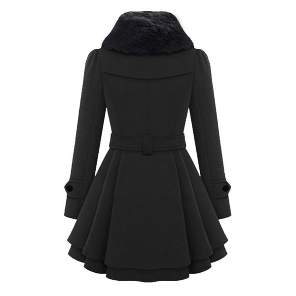 Gothic Black Coat Winter Coat – Real Darkness