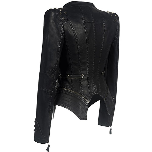 Women's Gothic Leather Jacket – Real Darkness