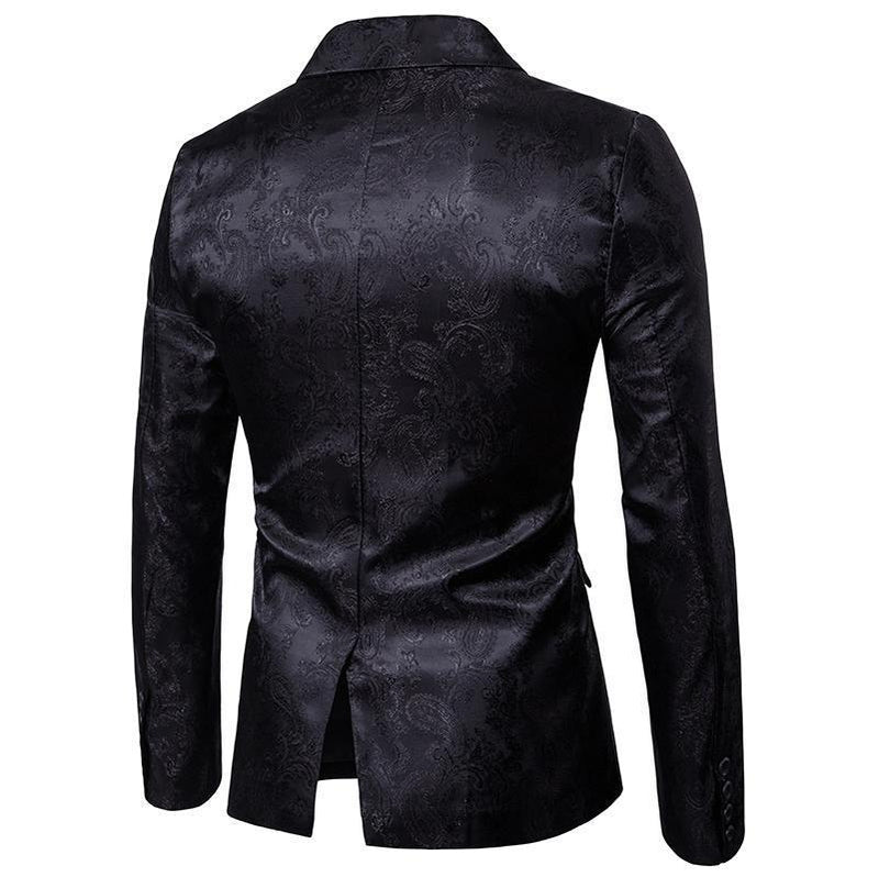 Black Suit Jacket Men's Jacket – Real Darkness