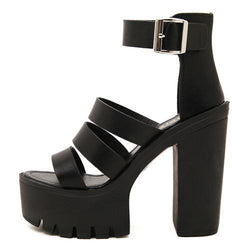 Gothic Platform Sandals Casual Shoes – Real Darkness