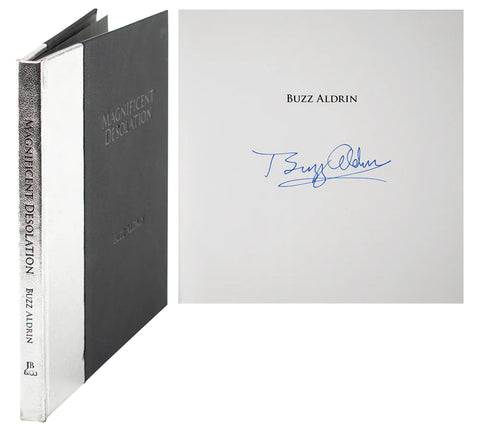 Magnificent Desolation: Images from the Apollo 11 Lunar Mission with the Words of Astronaut Buzz Aldrin.