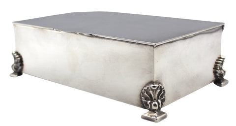 Silver Plated Keepsake Box, Early 20th Century