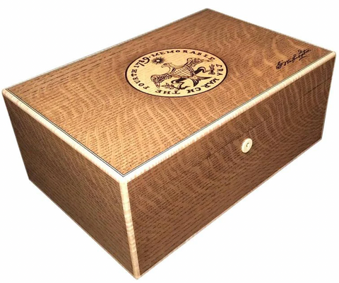 TGR Handcrafted Humidor with George Washington's 1789 Inaugural Seal 