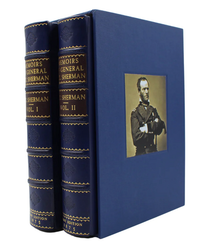 Memoirs of General William T. Sherman, First Edition, Two-Volume Set, 1875