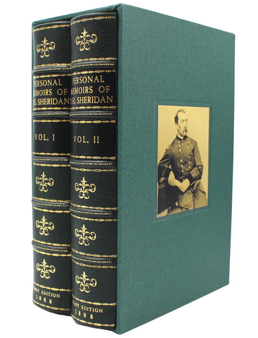 Personal Memoirs of P. H. Sheridan, First Edition, Two-Volume Set, 1888