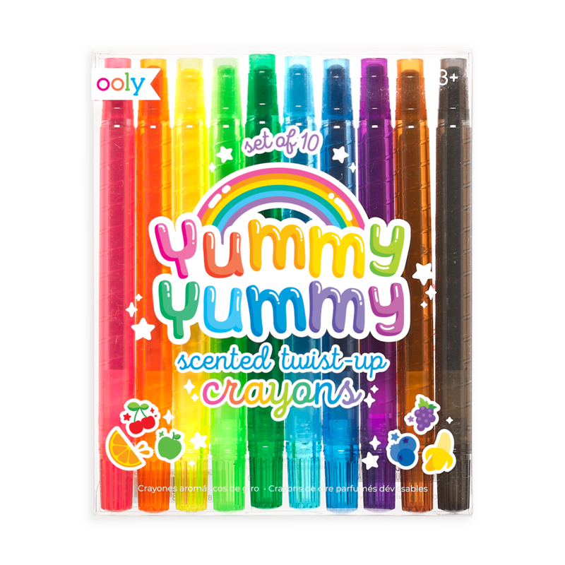 Yummy Yummy Scented Glitter Gel Pens -12