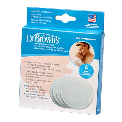 Dr. Brown's Disposable One-Use Absorbent Breast Pads for Breastfeeding and  Leaking - 60pk