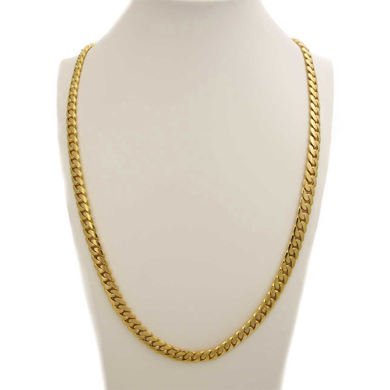 10 MM CUBAN LINK CHAIN (14k Gold over 