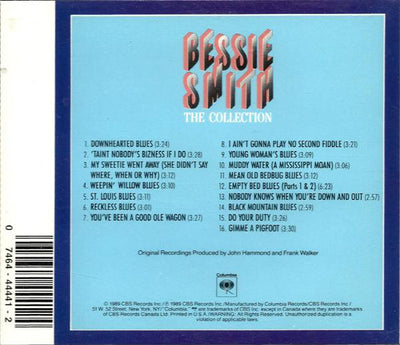 Bessie Smith – The Collection (CD ALBUM)