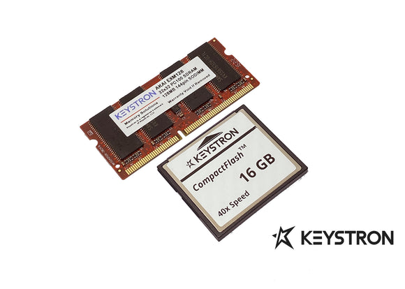 128mb Ram Exm128 Plus 16gb Compact Flash Cf Memory Card Akai Mpc50 – Keystron