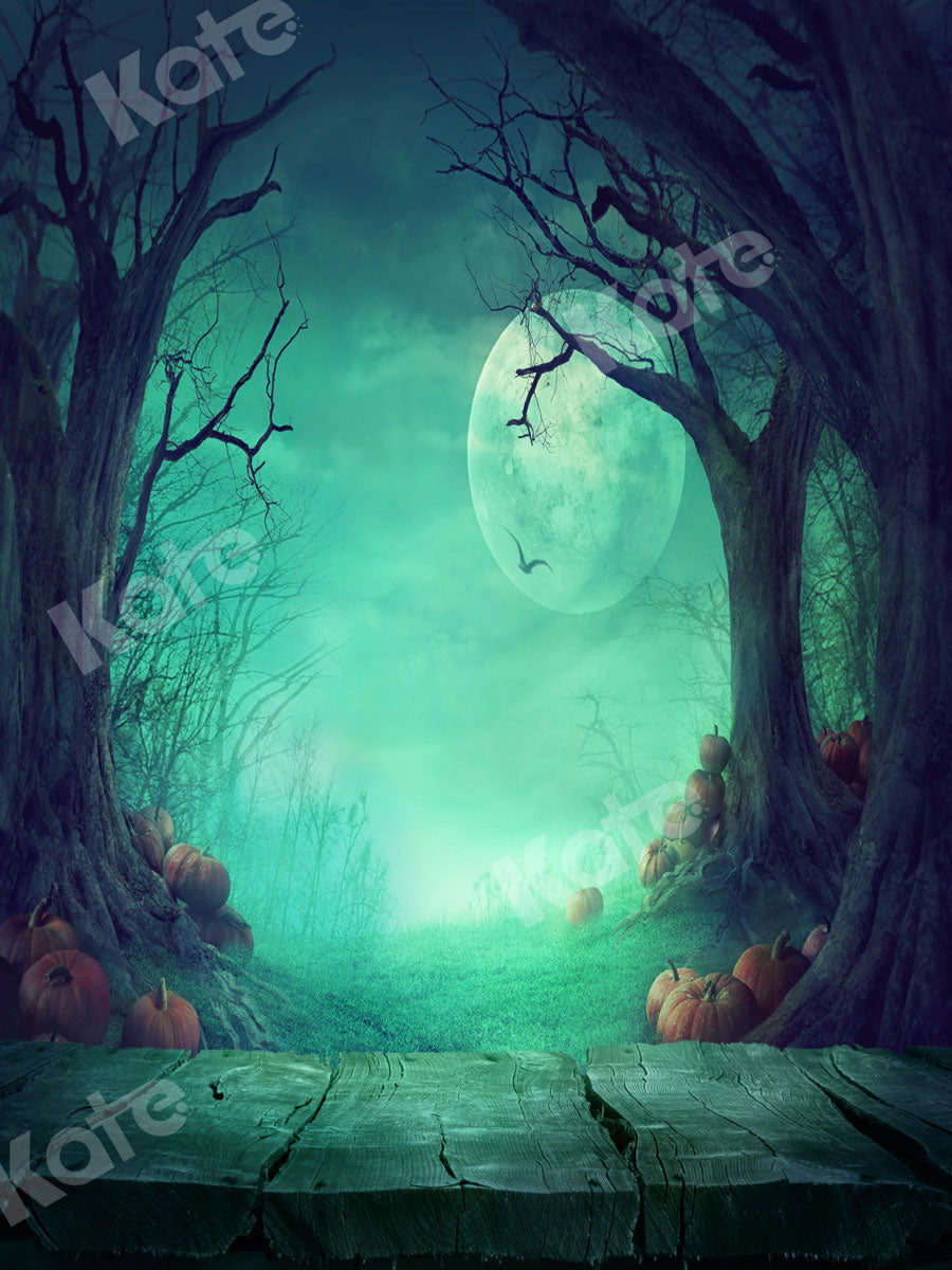 割引を購入 Kate 写真幻想的なハロウィーンの背景森の夜月 Katebackdrop Jp