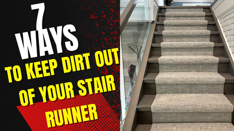 7 ways to to keep dirt out of your stair runner