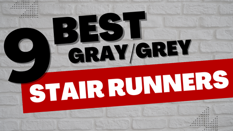 best gray stair runners