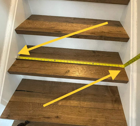 measure stairs for runner