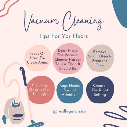how to vacuum properly