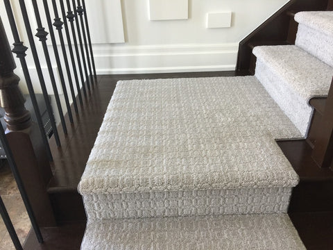 grey landing carpet for stair runner